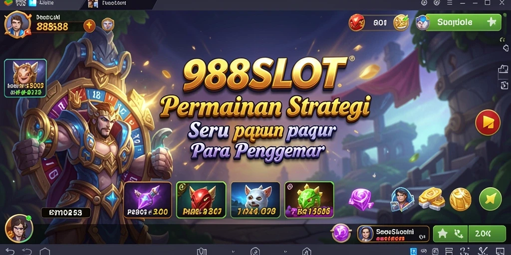 Tampilan menarik pada gameplay <strong>988SLOT</strong> yang menguji taktik dan strategi.