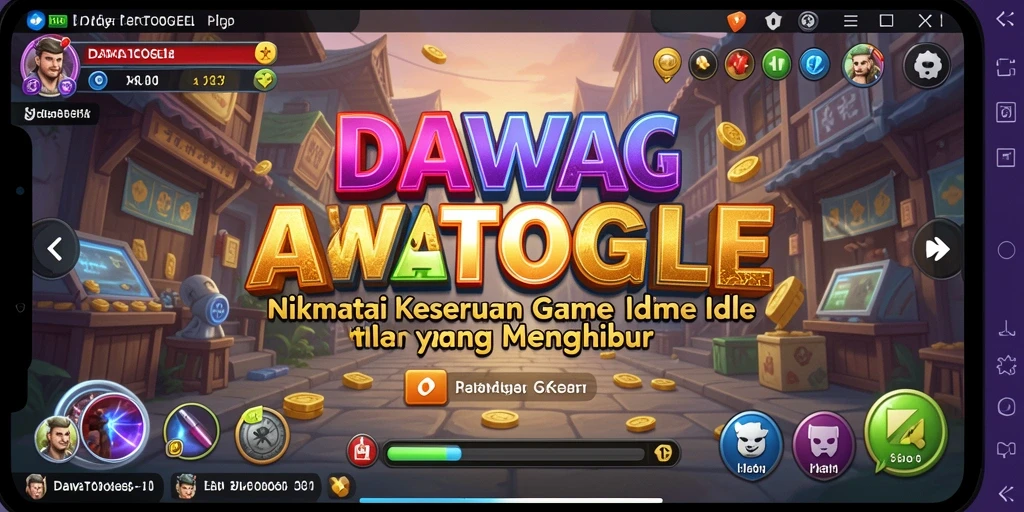 Tampilan gameplay <strong>DAWATOGEL</strong> yang menghibur dan menggugah semangat.