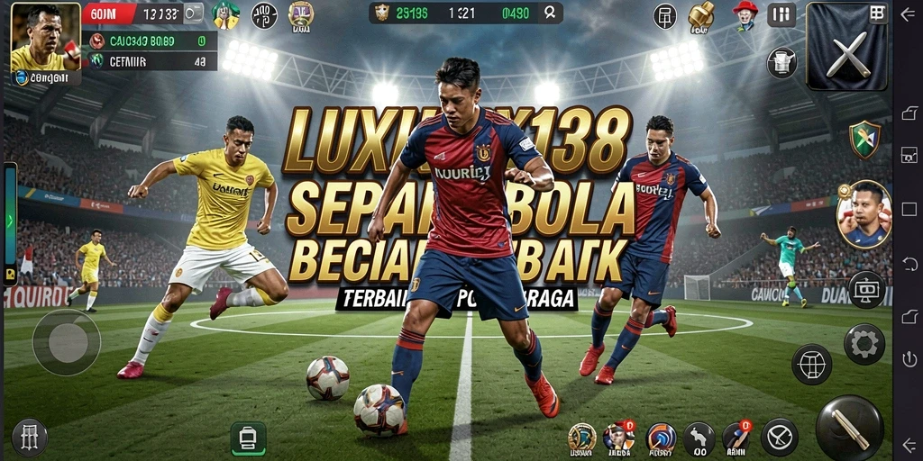 Tampilan gameplay LUXURY138 yang penuh aksi di lapangan.