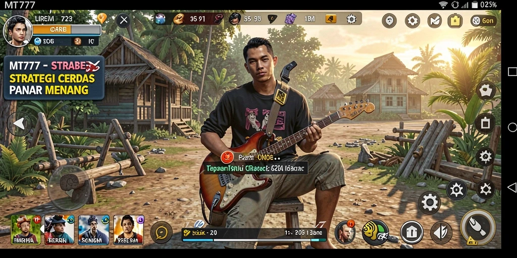 Tampilan gameplay <strong>MT777</strong> yang menakjubkan dan strategis.