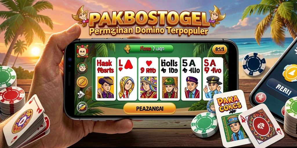 Tampilan gameplay Domino yang seru dan menantang.