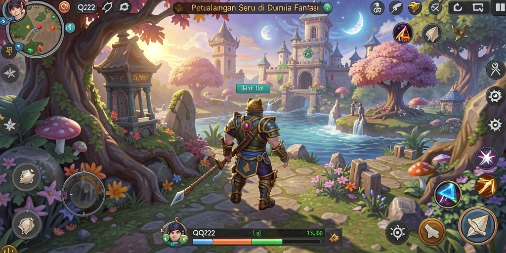 Gameplay QQ222 yang mendebarkan dan penuh warna dalam petualangan seru.