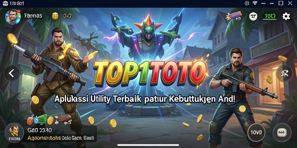 Tampilan antarmuka TOP1TOTO yang bersih dan fungsional.